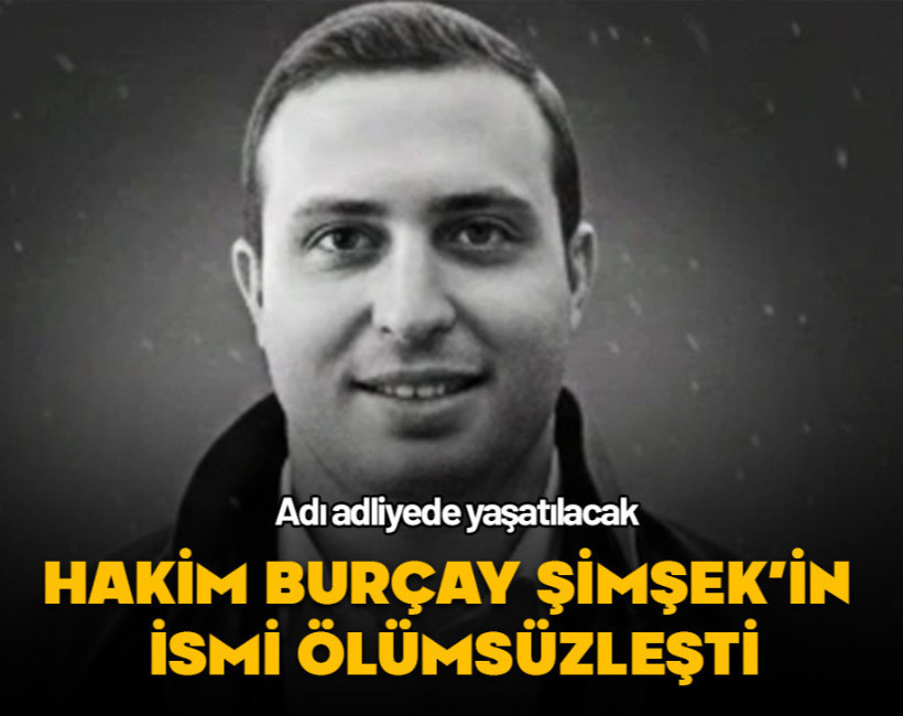 Hakim Burçay Şimşek'in adı konferans salonuna verildi