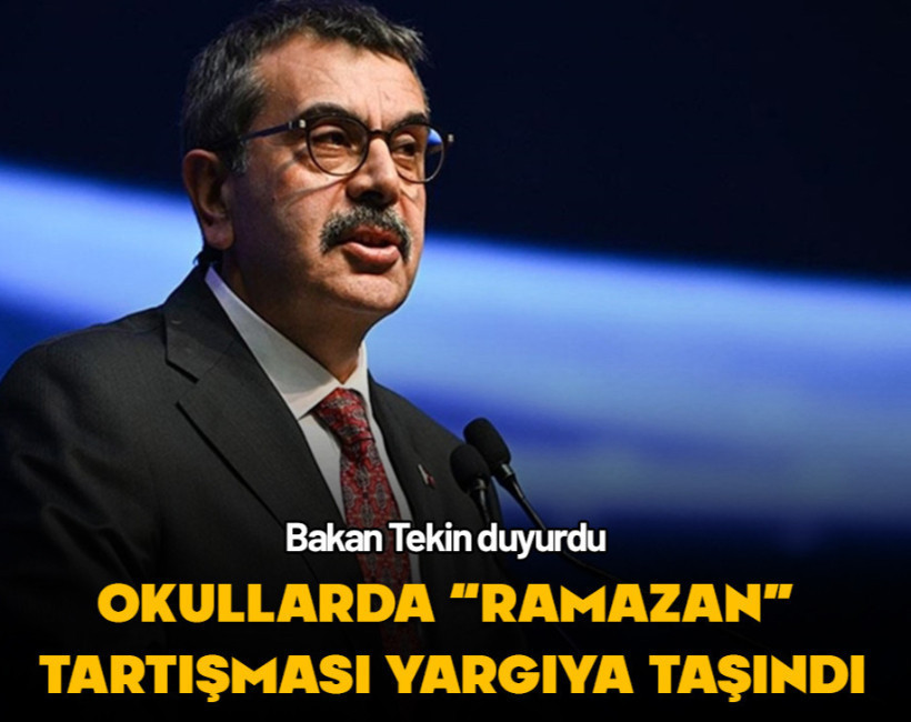 Okullarda "Ramazan" etkinliği tartışması yargıya taşındı
