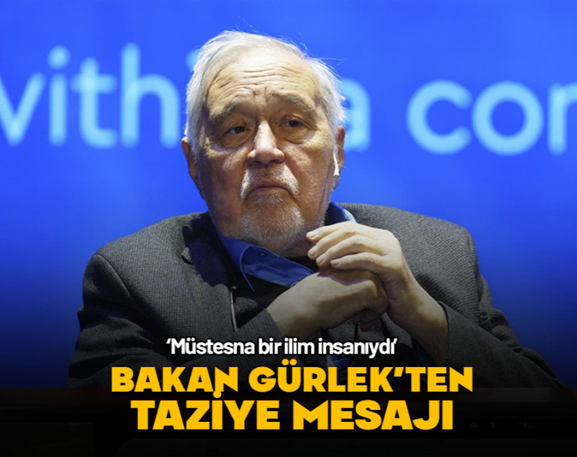 Bakan Gürlek'ten hayatını kaybeden İlber Ortaylı için taziye mesajı
