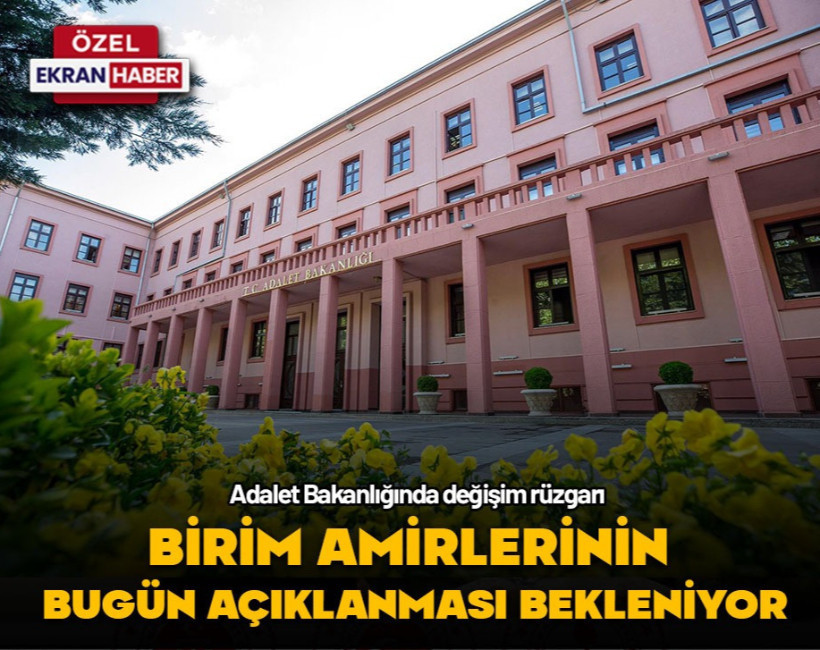 Birim amirlerinin bugün açıklanması bekleniyor...Gözler Resmi Gazete’de