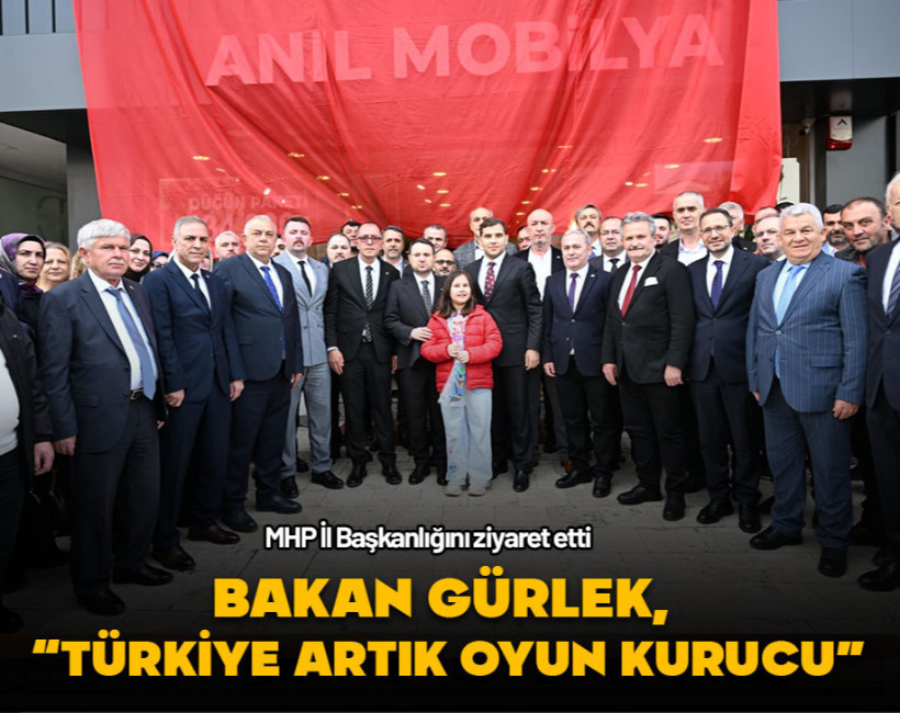 Bakan Gürlek, "Türkiye artık oyun kurucu"