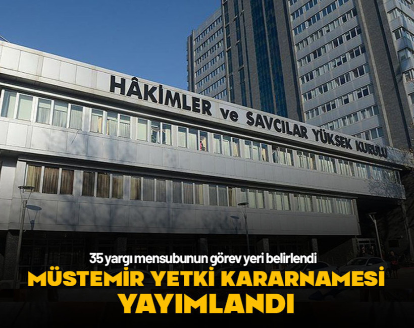 Müstemir yetki kararnamesi yayımlandı