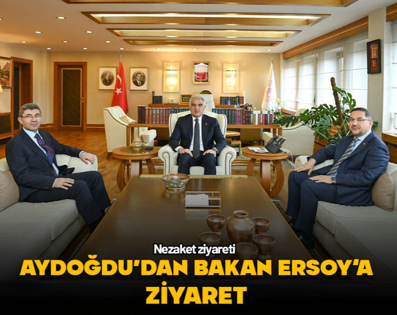 HSK Başkanvekili Aydoğdu’dan Bakan Ersoy'a ziyaret