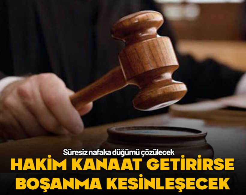 Bakan Gürlek'ten önemli açıklamalar! Hakim kanaat getirirse boşanma kesinleşecek... Süresiz nafaka düğümü çözülecek