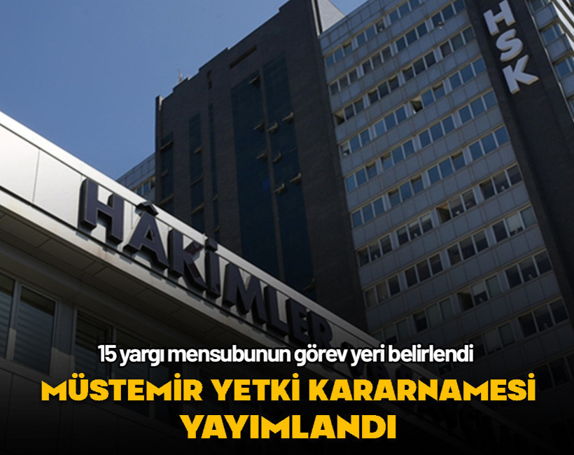 Müstemir yetki kararnamesi yayımlandı