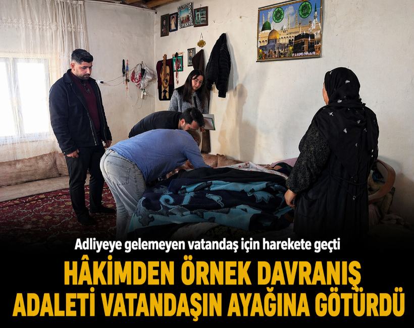 Hakimden örnek davranış