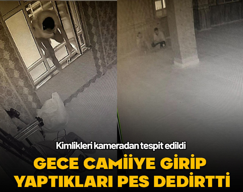 Gece camiye girip yaptıkları pes dedirtti… Mahkemenin kararı dikkat çekti