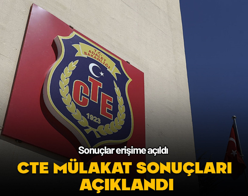 CTE görevde yükselme ve unvan değişikliği sınav sonuçları açıklandı!