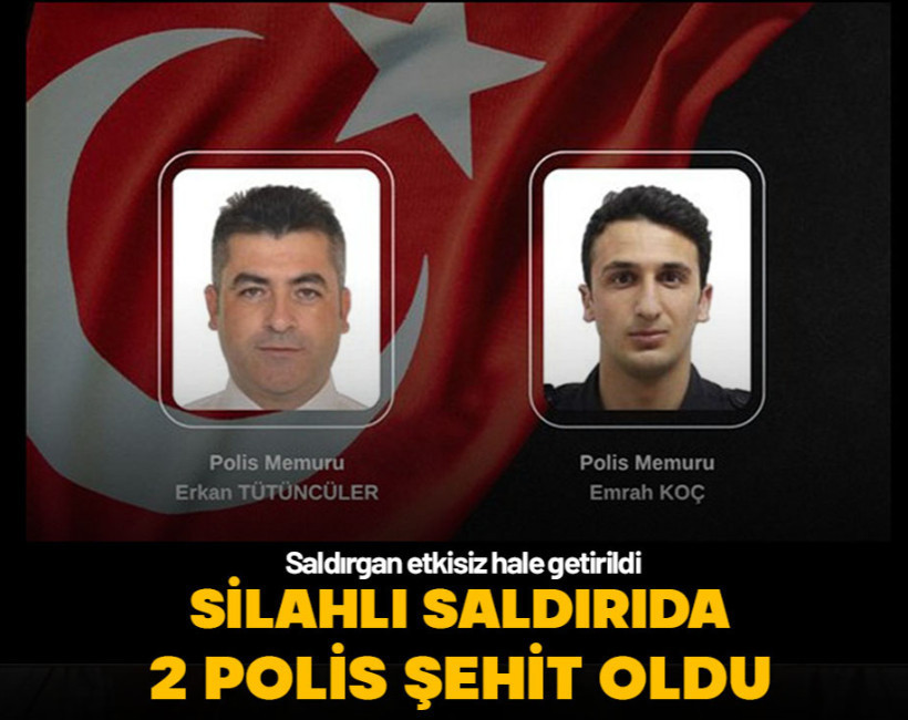 Çorlu'da 2 polis çatışmada şehit oldu