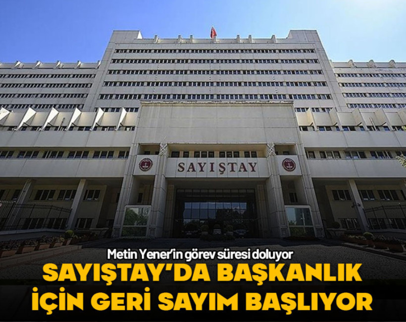 Metin Yener'in görev süresi doluyor... Sayıştay'da Başkanlık için geri sayım başlıyor