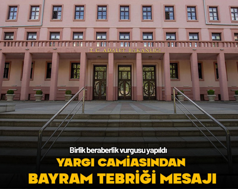 Yargı camiasından Bayram tebriği
