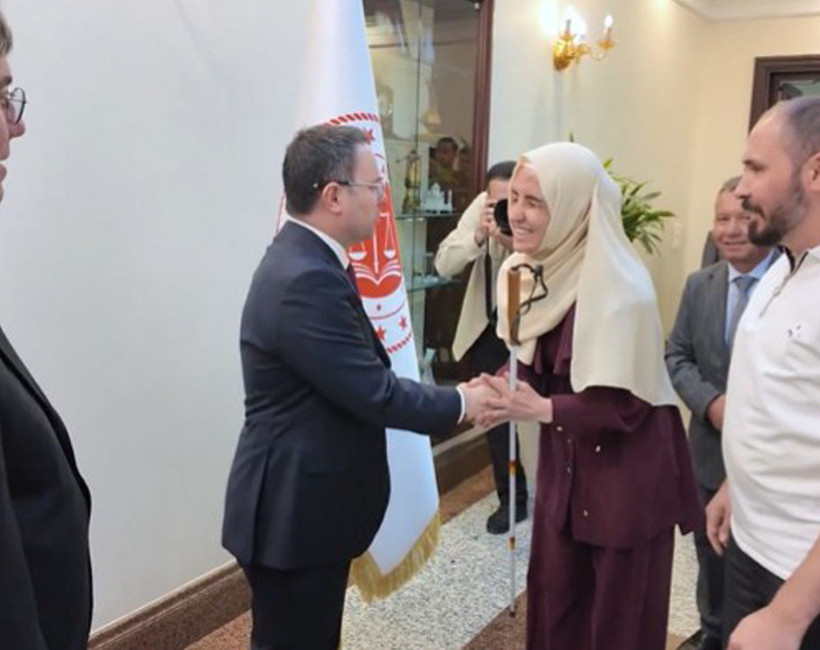 Adalet Bakanlığında bayramlaşma programı düzenlendi