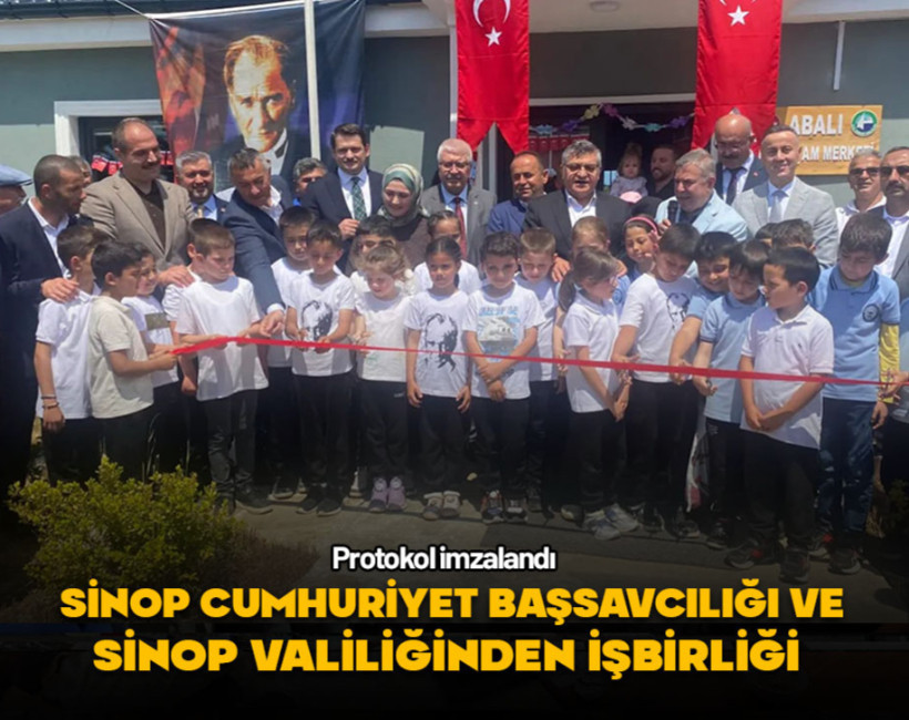 Sinop Cumhuriyet Başsavcılığı ve Sinop Valiliğinden işbirliği protokolü