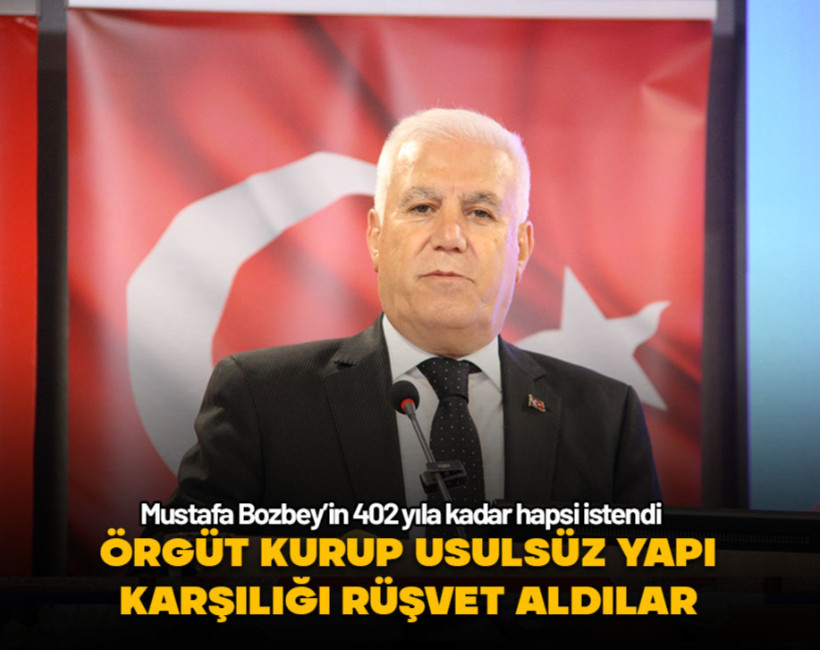 Bursa Büyükşehir Belediye Başkanı'nın 402 yıla kadar hapsi istendi! Örgüt kurarak rüşvet aldı