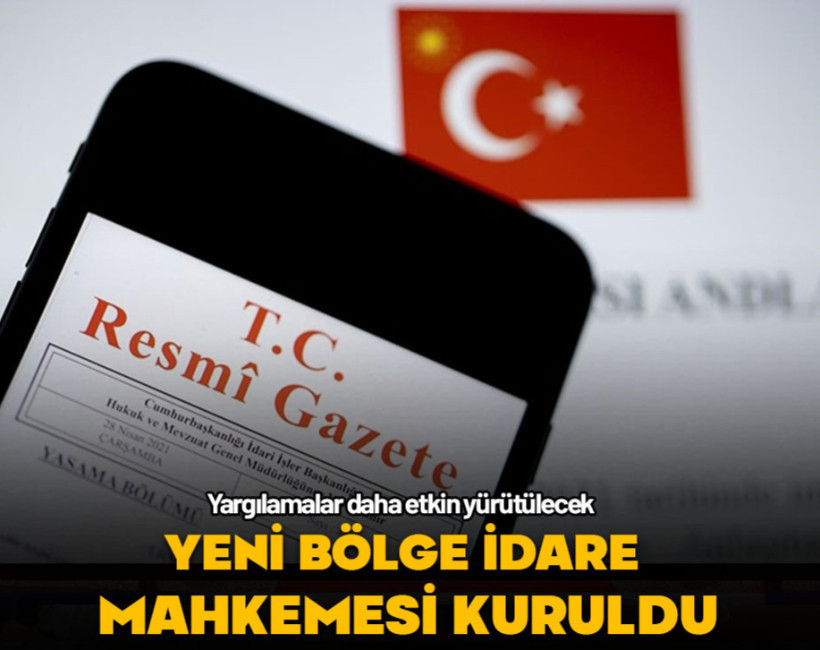Edirne Bölge İdare Mahkemesi kuruldu