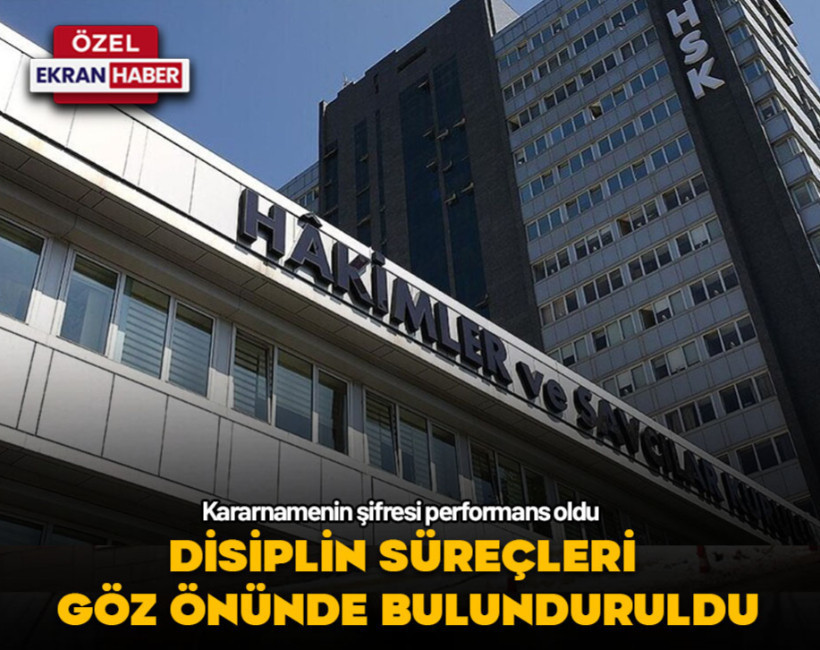 Kararnamenin şifresi performans oldu! Disiplin süreçleri göz önünde bulunduruldu