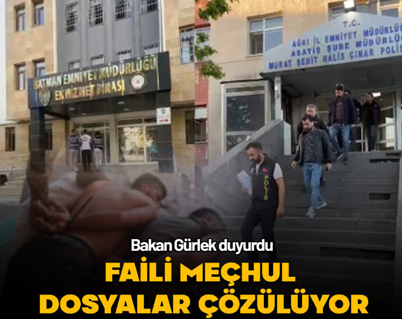 Faili meçhul dosyalar çözülüyor... İki kritik soruşturmada önemli gelişme