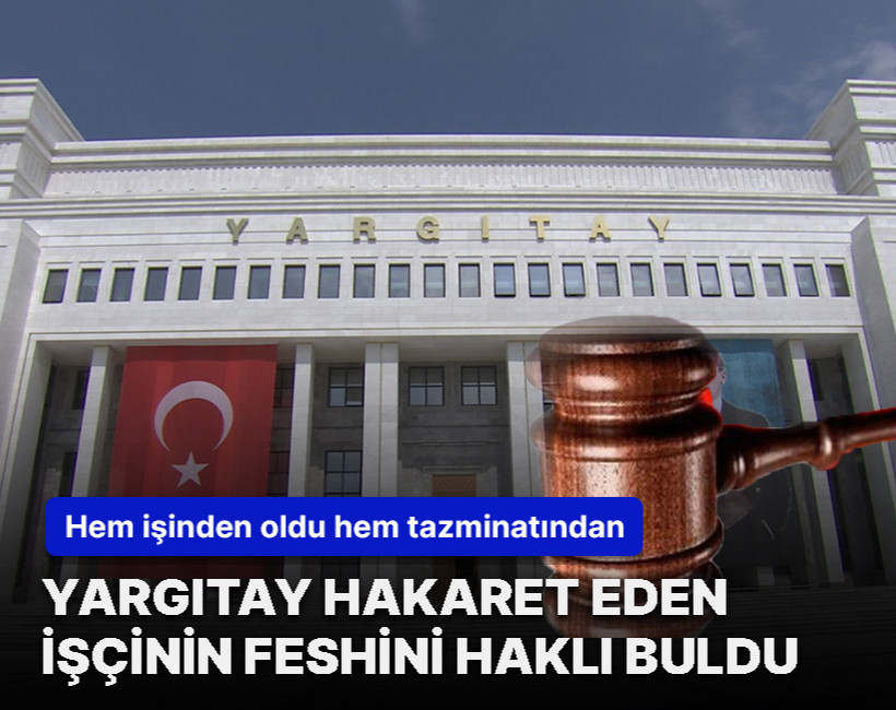 Son sözü Yargıtay söyledi: Stajyere hakaret eden şefe tazminat yok