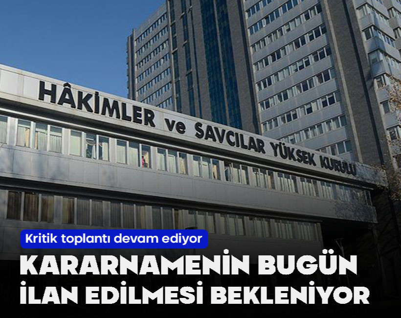 Toplantı devem ediyor... Kararnamenin bugün açıklanması bekleniyor