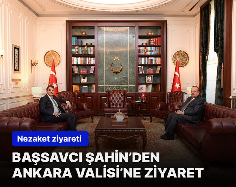 Adana Cumhuriyet Başsavcısı’ndan Ankara Valisi Canbolat’a ziyaret