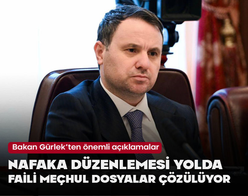 Bakan Gürlek'ten gündeme dair açıklamalar! "Muhsin Yazıcıoğlu FETÖ'nün hedefindeydi" Rojin Kabaiş'in telefonu açılacak, nafaka düzenlemesi yolda