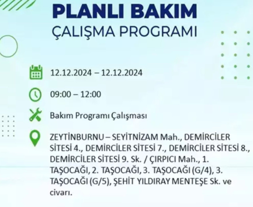 12 ARALIK İSTANBUL ELEKTRİK KESİNTİSİ 2024: BEDAŞ uyardı! Elektrikler ne zaman gelecek? - Resim: 2