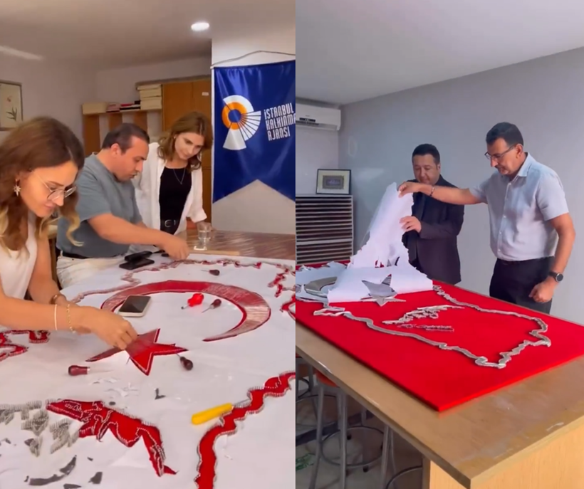 Bakırköy Denetimli Serbestlik Müdürlüğü’nden 30 Ağustos’a özel sergi! Açılışı Başsavcı Gümüş yaptı - Resim: 3