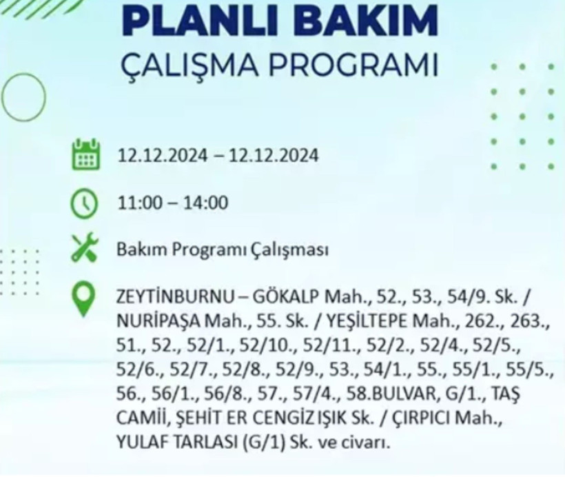 12 ARALIK İSTANBUL ELEKTRİK KESİNTİSİ 2024: BEDAŞ uyardı! Elektrikler ne zaman gelecek? - Resim: 3