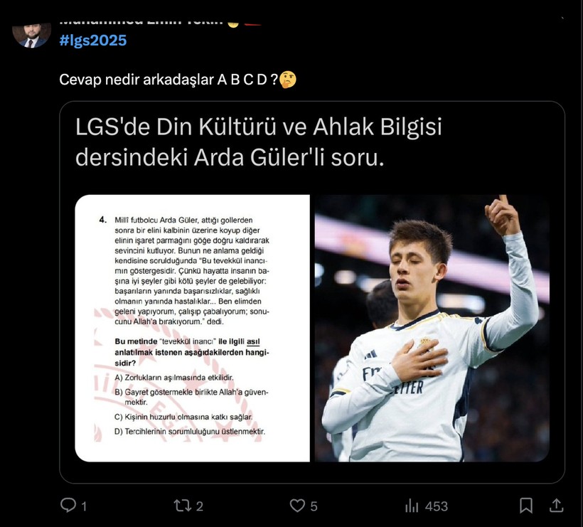LGS SORU YORUMLARI | 2025 Liselere Geçiş Sınavı nasıldı, zor muydu, kolay mıydı? - Resim: 6