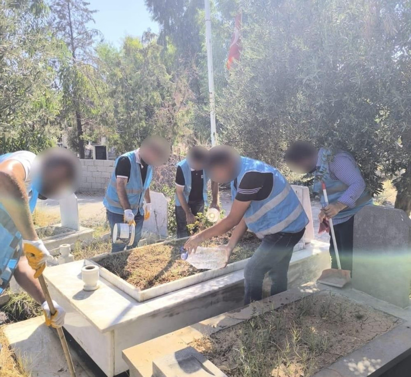 Yükümlülerden Zafer Bayramı'nda şehitlere büyük vefa! Cizre Cumhuriyet Başsavcılığı öncülük etti - Resim: 2