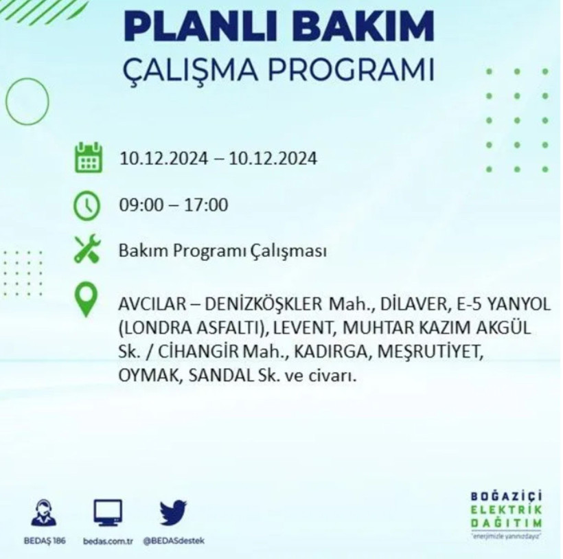 10 ARALIK İSTANBUL ELEKTRİK KESİNTİSİ 2024: İstanbul’da planlı elektrik kesintileri yaşanacak! - Resim: 8