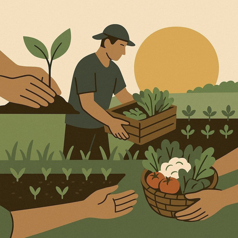 Yükümlülerin rehabilitasyonu için sebze bahçesi oluşturuldu - Resim: 1