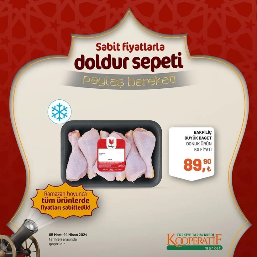 Tarım Kredi Kooperatif Market Ramazan ayı indirimleri! Kooperatif Market 24 Mart-14 Nisan 2024 indirimli ürünler - Resim: 64