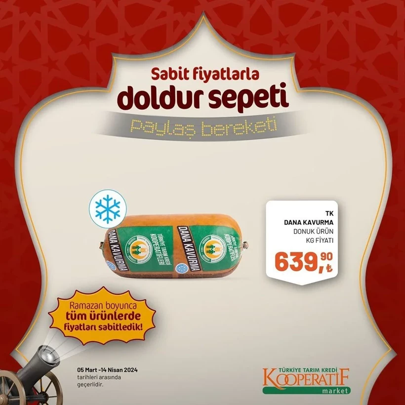 Tarım Kredi Kooperatif Market Ramazan ayı indirimleri! Kooperatif Market 24 Mart-14 Nisan 2024 indirimli ürünler - Resim: 79
