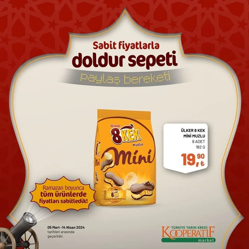 Tarım Kredi Kooperatif Market Ramazan ayı indirimleri! Kooperatif Market 24 Mart-14 Nisan 2024 indirimli ürünler - Resim: 72