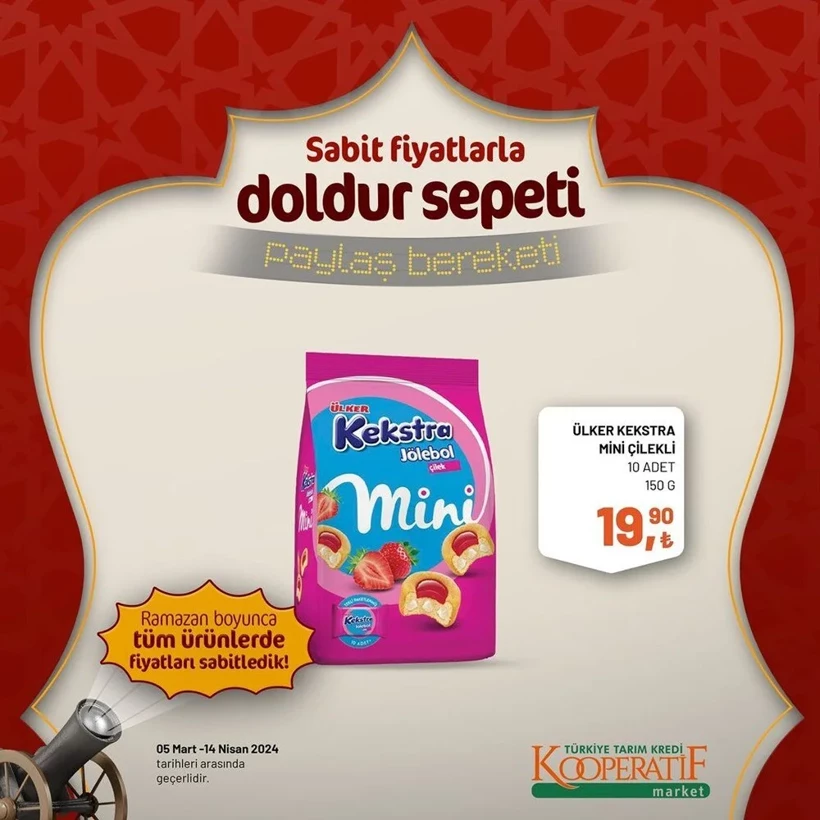 Tarım Kredi Kooperatif Market Ramazan ayı indirimleri! Kooperatif Market 24 Mart-14 Nisan 2024 indirimli ürünler - Resim: 73