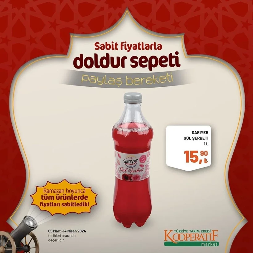 Tarım Kredi Kooperatif Market Ramazan ayı indirimleri! Kooperatif Market 24 Mart-14 Nisan 2024 indirimli ürünler - Resim: 66