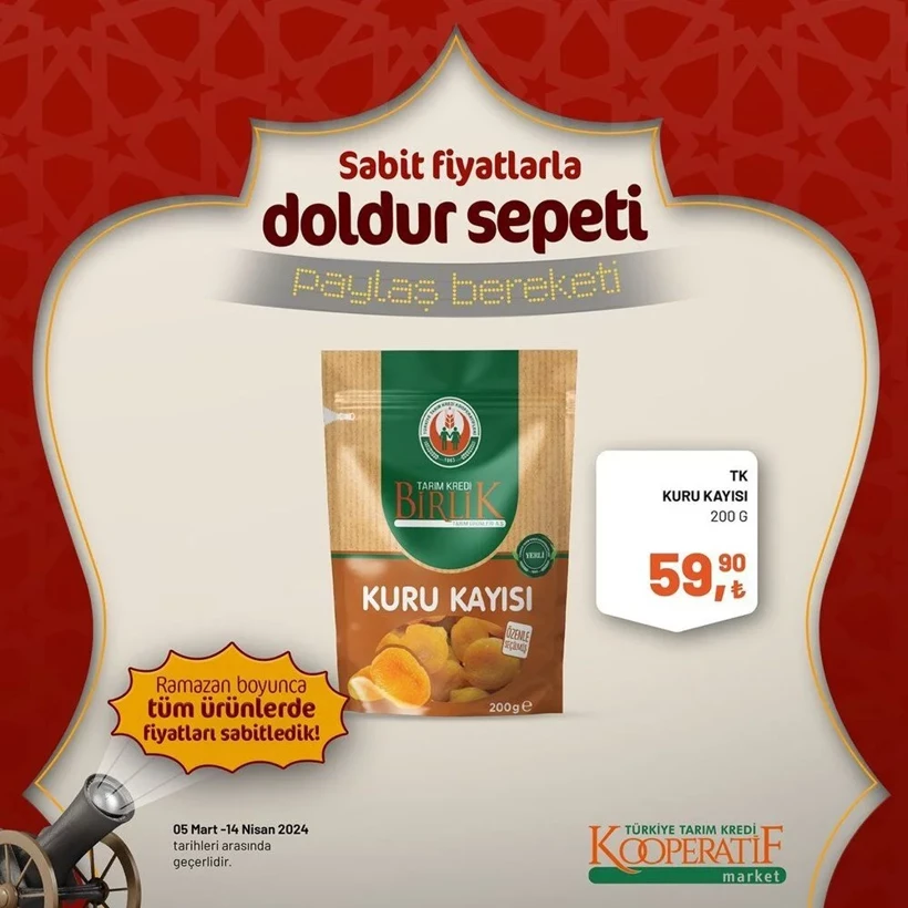 Tarım Kredi Kooperatif Market Ramazan ayı indirimleri! Kooperatif Market 24 Mart-14 Nisan 2024 indirimli ürünler - Resim: 56