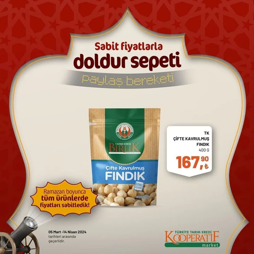 Tarım Kredi Kooperatif Market Ramazan ayı indirimleri! Kooperatif Market 24 Mart-14 Nisan 2024 indirimli ürünler - Resim: 53