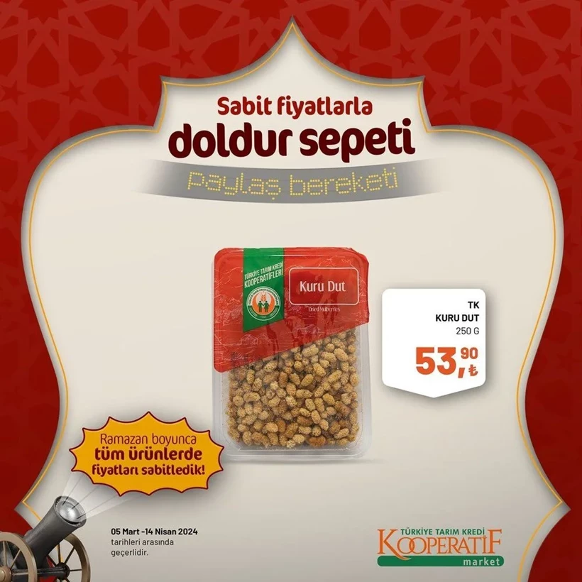 Tarım Kredi Kooperatif Market Ramazan ayı indirimleri! Kooperatif Market 24 Mart-14 Nisan 2024 indirimli ürünler - Resim: 50