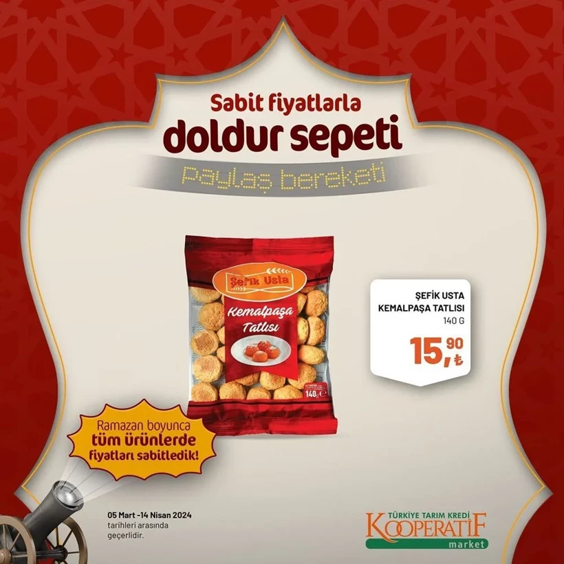 Tarım Kredi Kooperatif Market Ramazan ayı indirimleri! Kooperatif Market 24 Mart-14 Nisan 2024 indirimli ürünler - Resim: 46