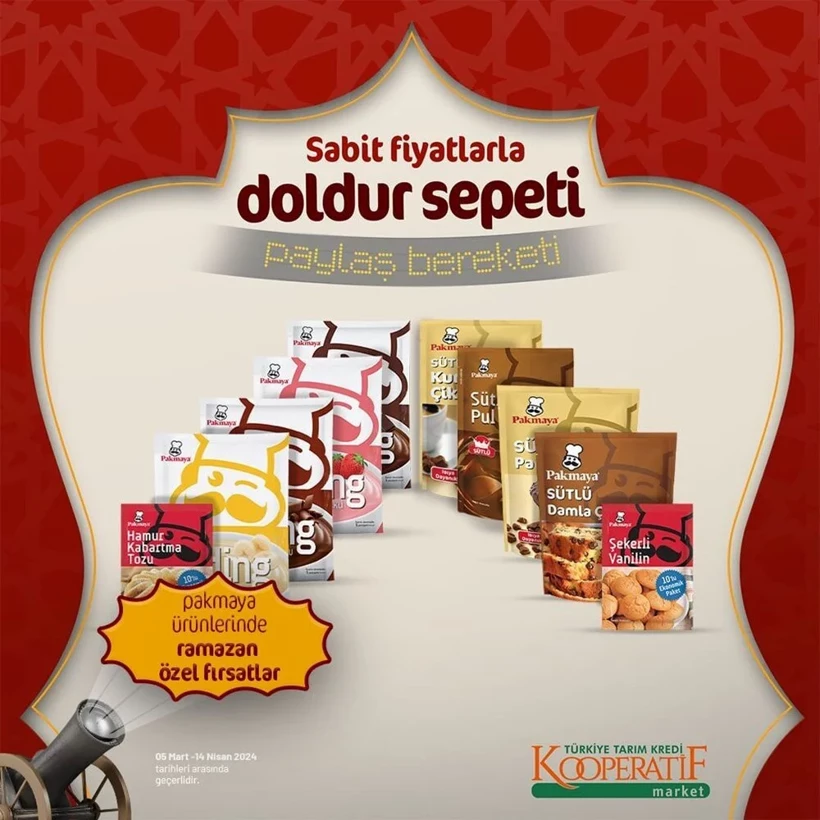 Tarım Kredi Kooperatif Market Ramazan ayı indirimleri! Kooperatif Market 24 Mart-14 Nisan 2024 indirimli ürünler - Resim: 42