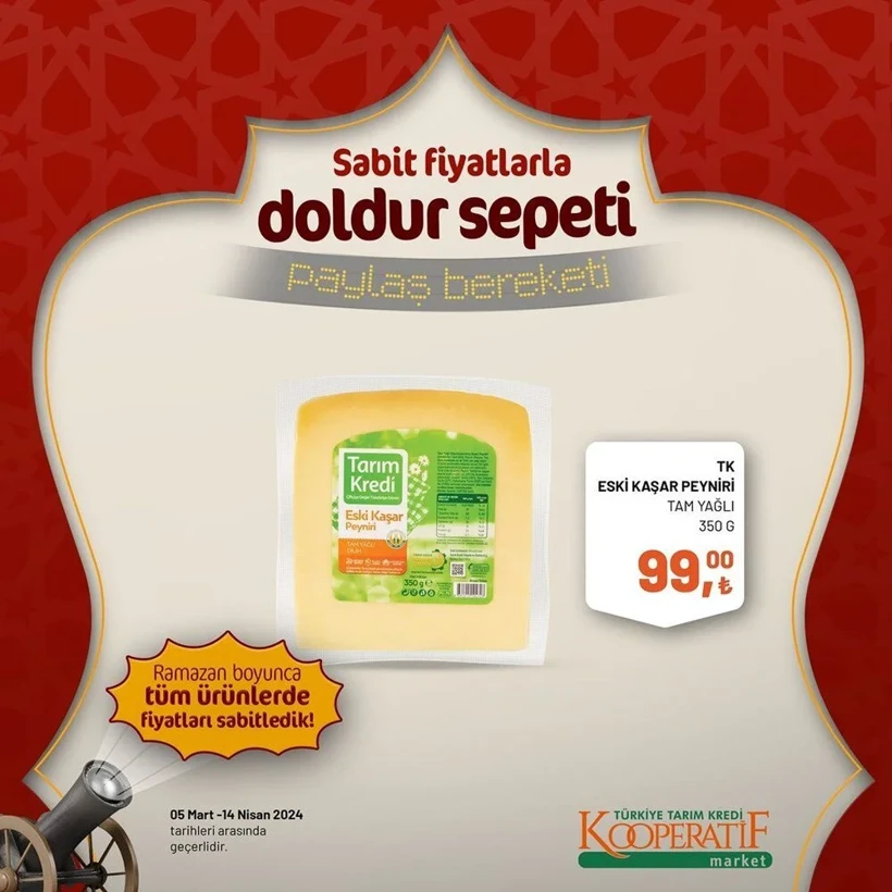 Tarım Kredi Kooperatif Market Ramazan ayı indirimleri! Kooperatif Market 24 Mart-14 Nisan 2024 indirimli ürünler - Resim: 35