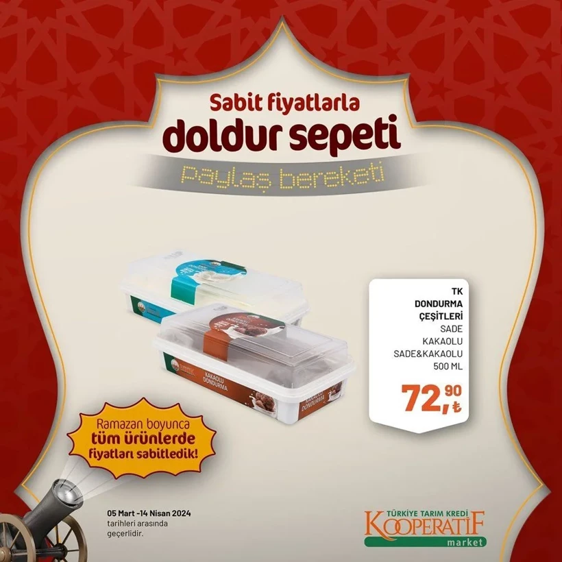 Tarım Kredi Kooperatif Market Ramazan ayı indirimleri! Kooperatif Market 24 Mart-14 Nisan 2024 indirimli ürünler - Resim: 29