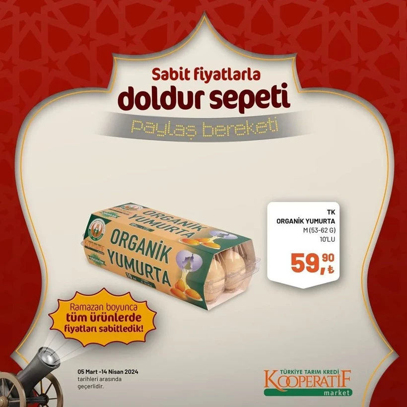 Tarım Kredi Kooperatif Market Ramazan ayı indirimleri! Kooperatif Market 24 Mart-14 Nisan 2024 indirimli ürünler - Resim: 3