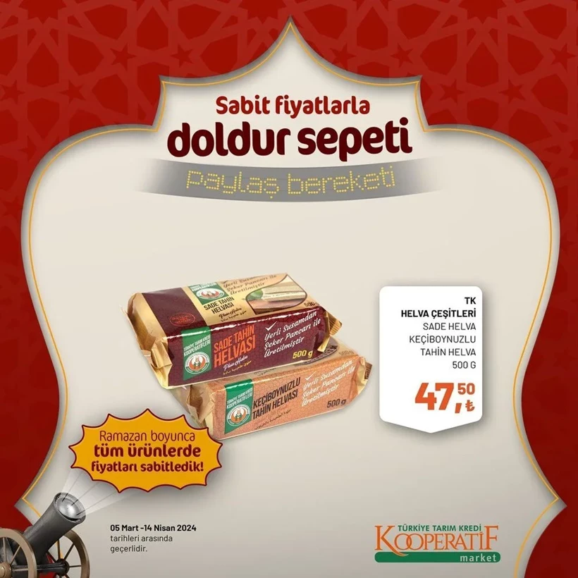 Tarım Kredi Kooperatif Market Ramazan ayı indirimleri! Kooperatif Market 24 Mart-14 Nisan 2024 indirimli ürünler - Resim: 14