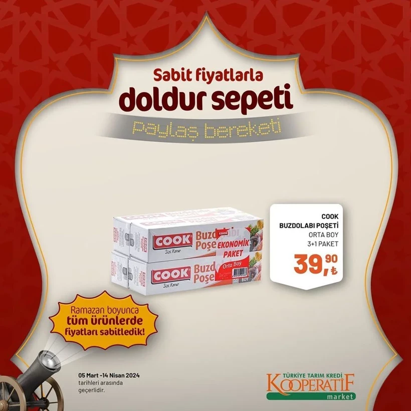 Tarım Kredi Kooperatif Market Ramazan ayı indirimleri! Kooperatif Market 24 Mart-14 Nisan 2024 indirimli ürünler - Resim: 86