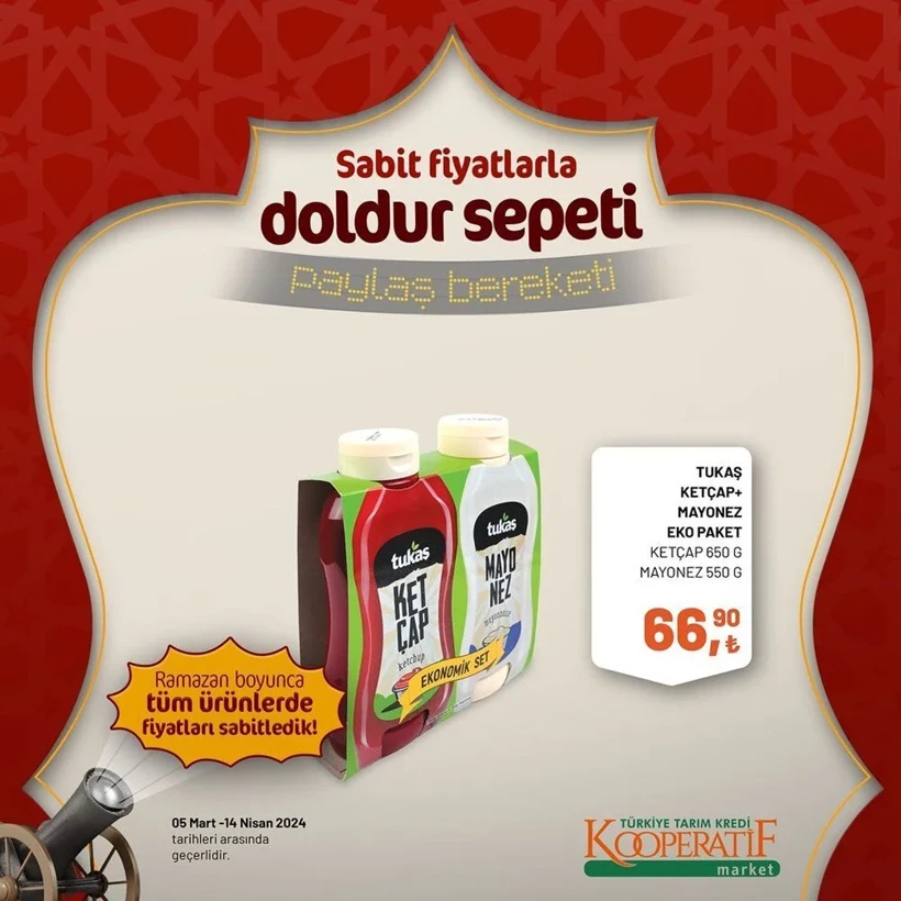 Tarım Kredi Kooperatif Market Ramazan ayı indirimleri! Kooperatif Market 24 Mart-14 Nisan 2024 indirimli ürünler - Resim: 21