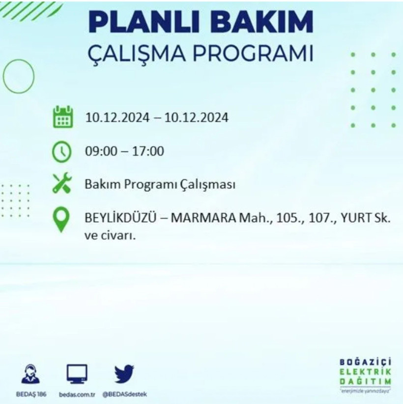 10 ARALIK İSTANBUL ELEKTRİK KESİNTİSİ 2024: İstanbul’da planlı elektrik kesintileri yaşanacak! - Resim: 42