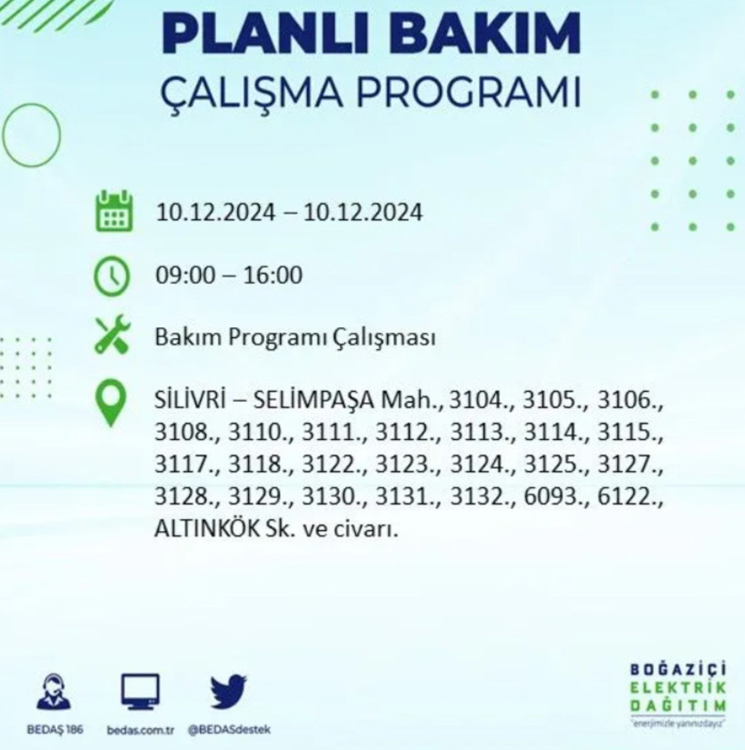 10 ARALIK İSTANBUL ELEKTRİK KESİNTİSİ 2024: İstanbul’da planlı elektrik kesintileri yaşanacak! - Resim: 30